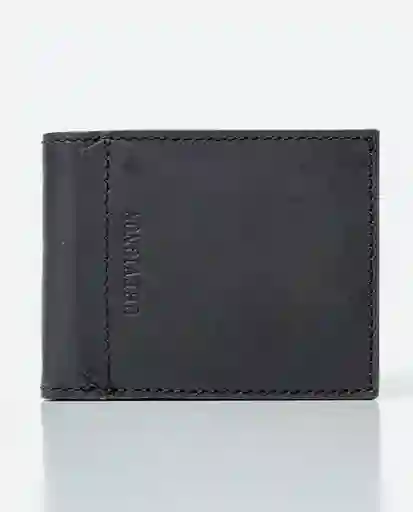 Billetera 3 Fold Negro Sombrío Ultra Oscuro Chevignon