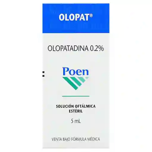 Olopat Solución Oftálmica (0.2%)