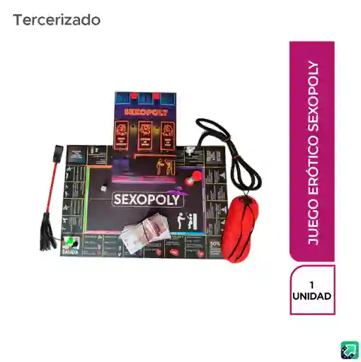 Pleasure Boutique Juego de Mesa Sexopoly