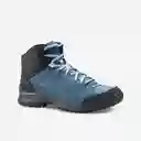 Quechua Botas Senderismo Para Mujer Azul Talla 40 NH100