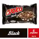 Chokis Galletas con Chispas de Chocolate Blanco y Oscuro Black 