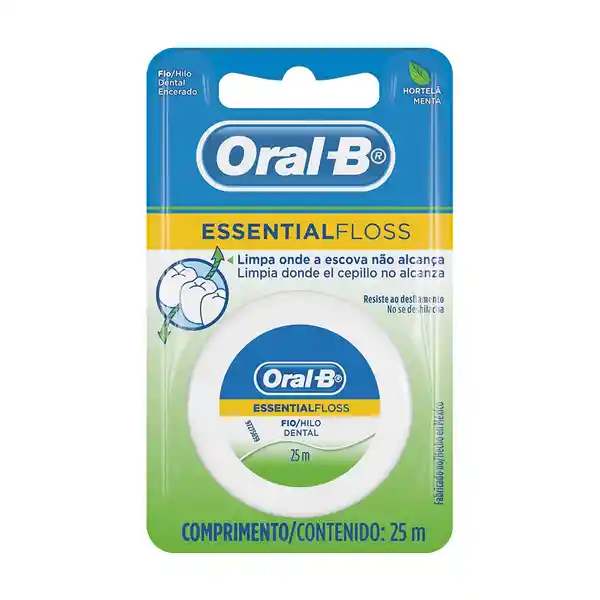 Seda Dental Encerado Oral-B Essential Floss 25m