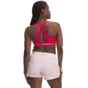 Under Armour Brásier Top Ssback Mid Mujer Rosado Talla MD