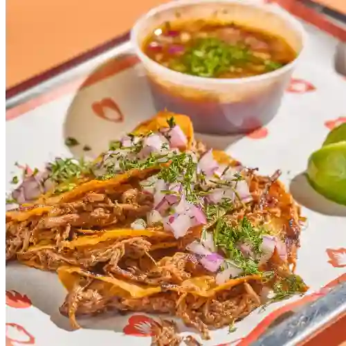 Tacos de Birria X3