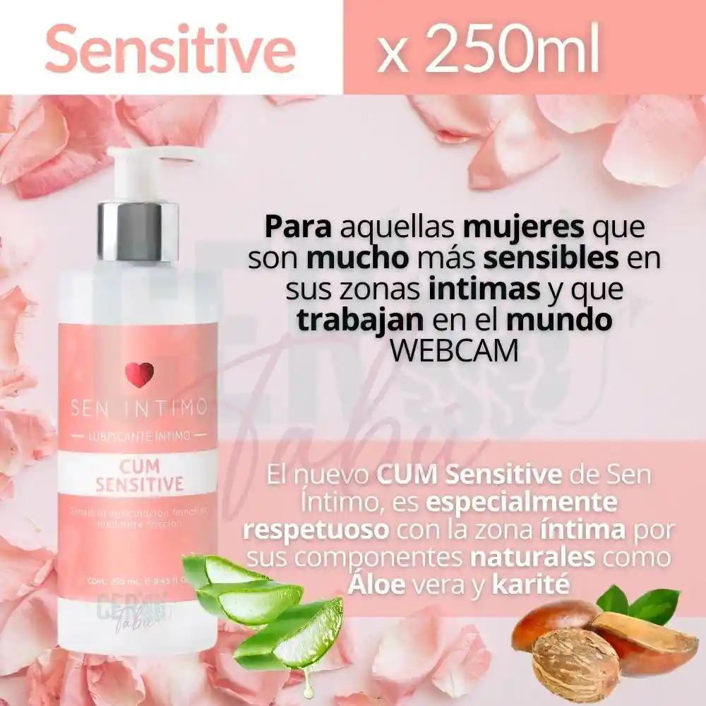 Lubricante Sen Cum Sensitive 250 Ml