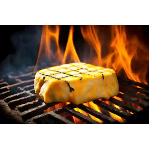 Queso Parrillado en Salsa Dulce y Picante