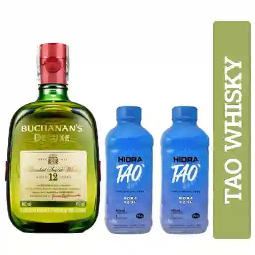 Combo Whisky + Hidra Tao Mora Azul