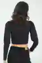 Crop Top Atwood Color Negro Talla M Ragged