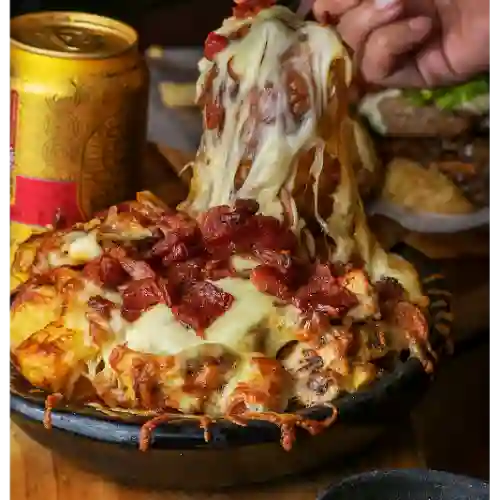 Salchipollo Gratinada