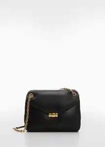 Bolso G Falco Negro Mujer Mango