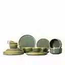 Set Vajilla Jasper 4 Puestos Ambiente Gourmet