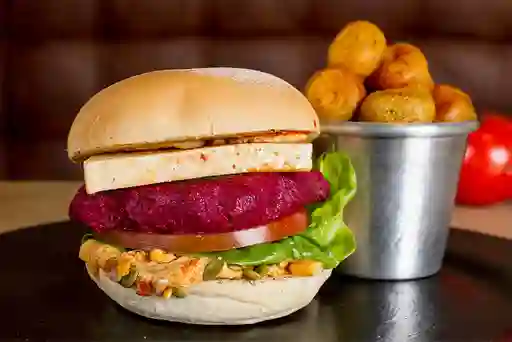 Hamburguesa La Vegana
