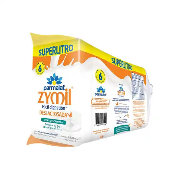 Parmalat Leche Deslactosada Zymil Descremada