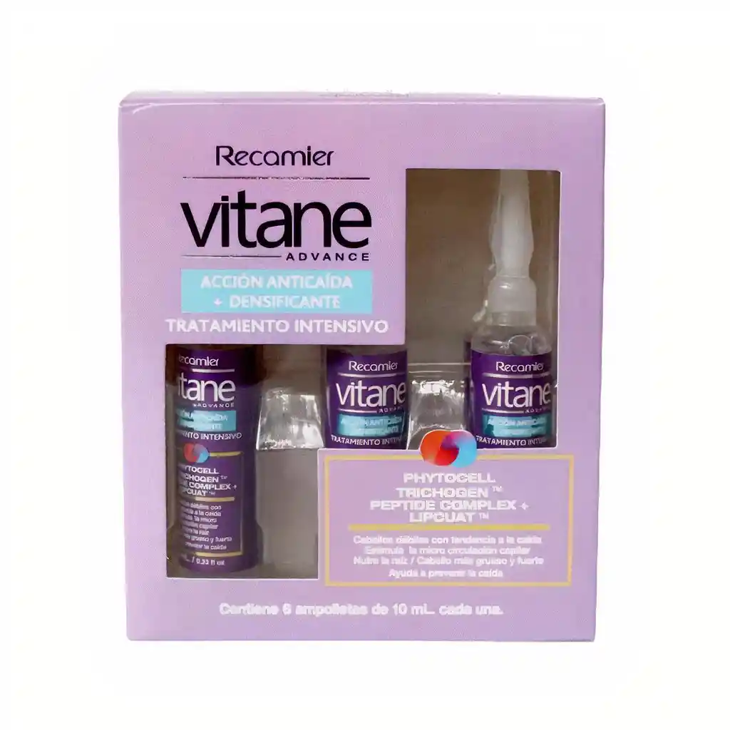 Vitane tratamiento Intensivo Capilar