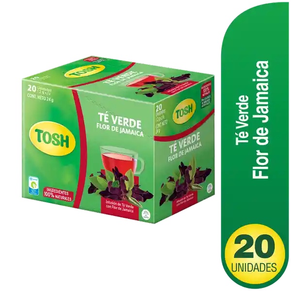 Tosh Te Verde Flor de Jamaica