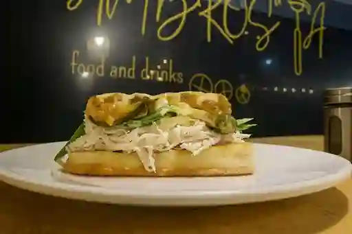 Emparedado Champiqueso con Pollo 
