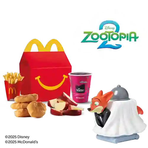 Cajita Feliz Chicken McNuggets 4 pzas