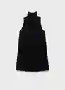 Vestido Becca Negro Talla M Mujer Mango