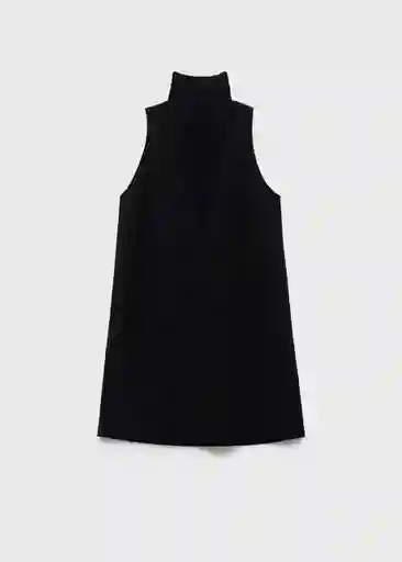 Vestido Becca Negro Talla M Mujer Mango