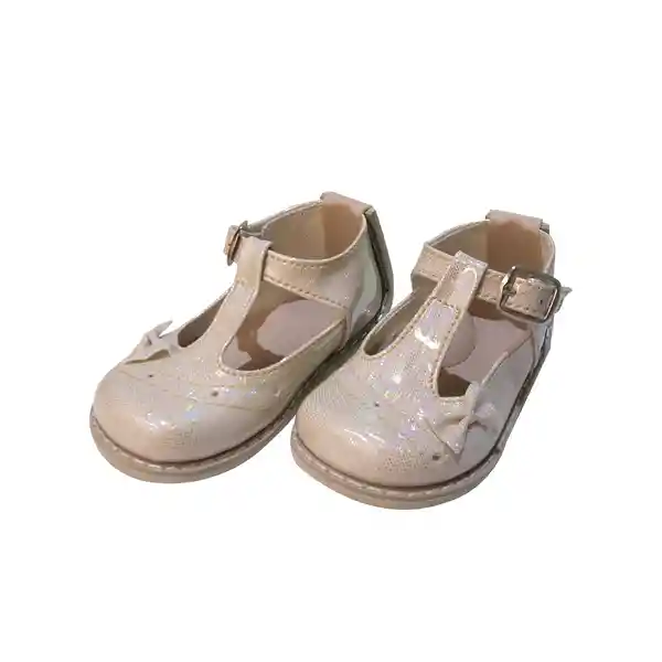 Kaizer Kids Zapatos Mafalda Talego Beige Talla: 17