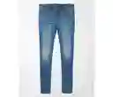 Jean Skinny Hombre Azul Talla 34 x 32 American Eagle