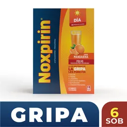 Noxpirin Antigripal Día en Polvo Sabor a Mandarina