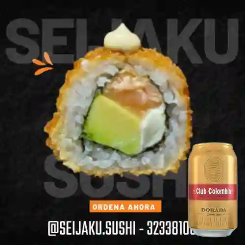 Combo Tempura Maki + Club col. Dorada Lta 330ml