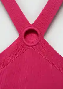 Top Elena Fucsia Talla 18 Niñas Mango