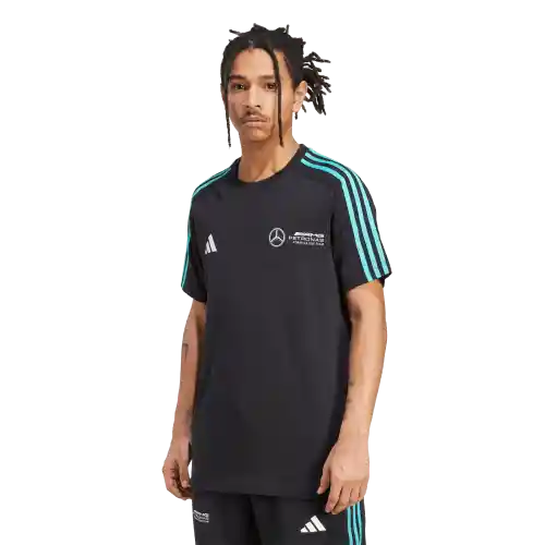 Adidas Camiseta Manga Corta F1 Mercedes Benz de Hombre Negro T S