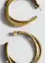 Pendientes Regina Oro Talla 99 Mujer Mango