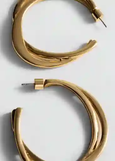 Pendientes Regina Oro Talla 99 Mujer Mango