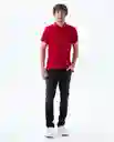 Camiseta Hombre Rojo Talla L 800G000_ROJ191758 Americanino