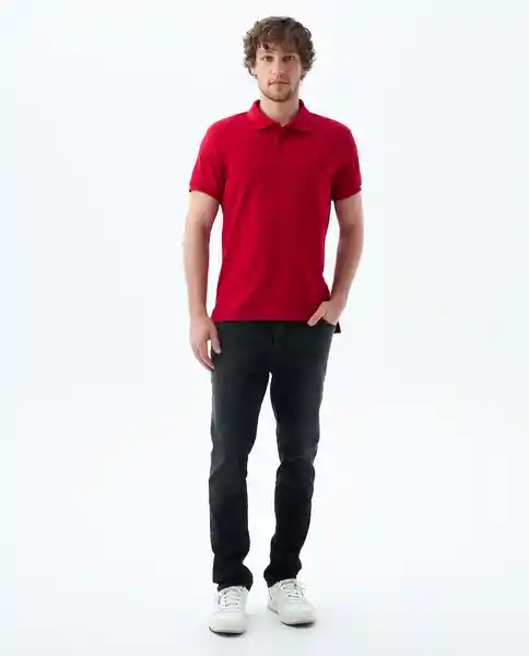 Camiseta Hombre Rojo Talla L 800G000_ROJ191758 Americanino