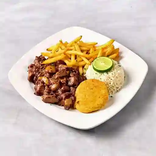 Bandeja con Carne