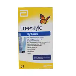 Optium Freestyle Tiras Reactivas X 50Und