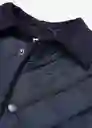 Abrigo Anorak Husky Navy Talla 09 Niños Mango