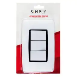 Simply Done Interruptor Simply Tri Conmuta SP-09055