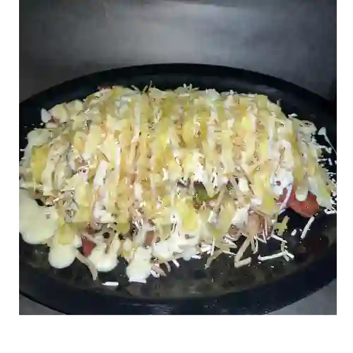 Salchipapa Carne