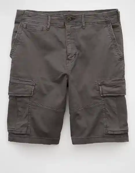 Bermuda Hombre Gris Talla: 34 7819020 American Eagle