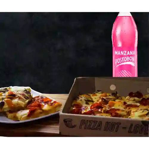 Combo 6 Pizzas + Gaseosa Litro y Medio