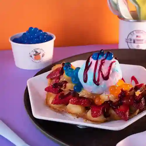 Waffle-burbujas