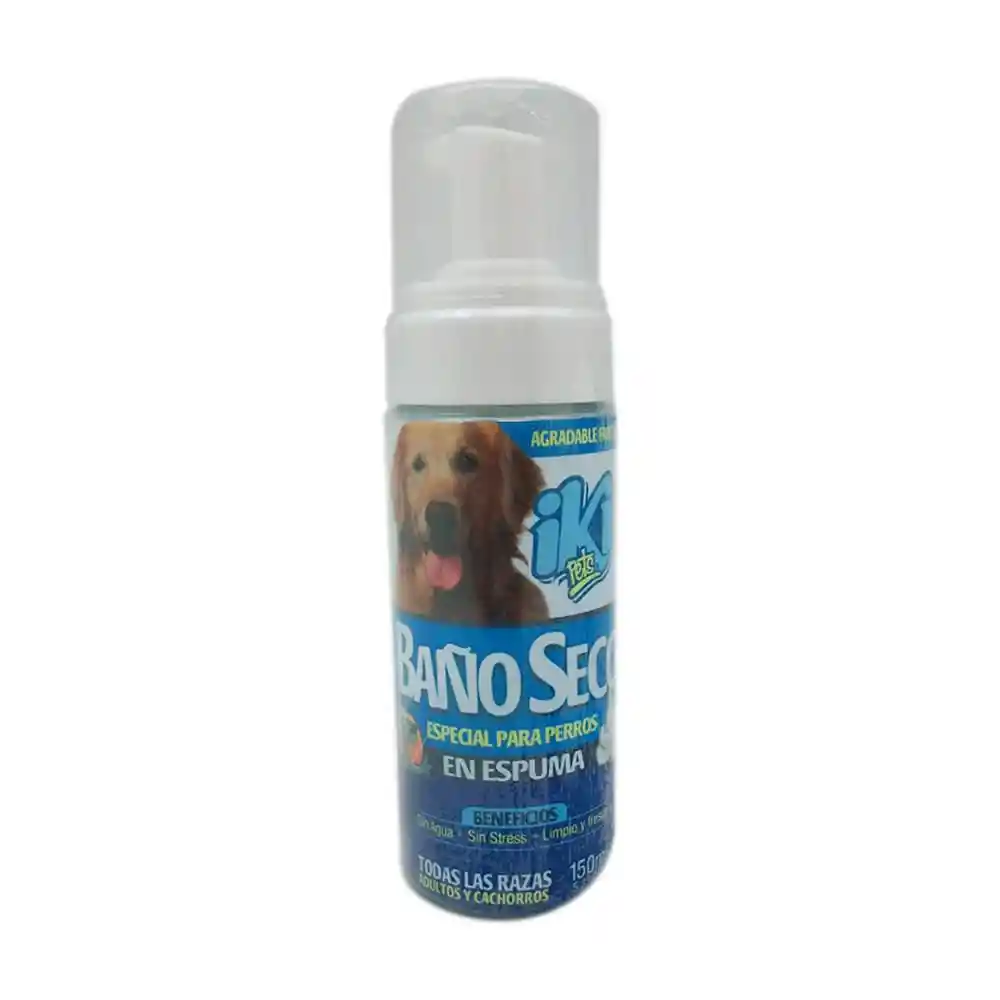 Iki Pets Baño Seco en Espuma Especial para Perro