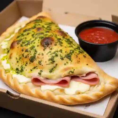 Calzone de Jamon y Queso