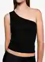 Top Flash Negro Talla 18 Teen Niñas Mango