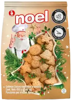 Noel Galletas Dulces Sabor a Vainilla Edición Navidad