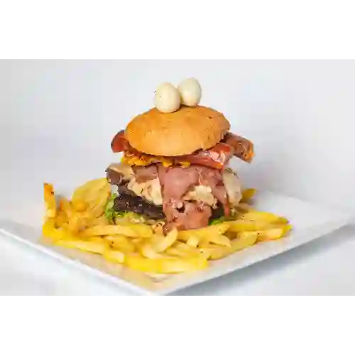 Combo hamburguesa llanera