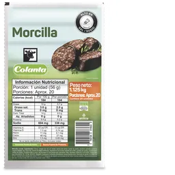 Morcilla Colanta