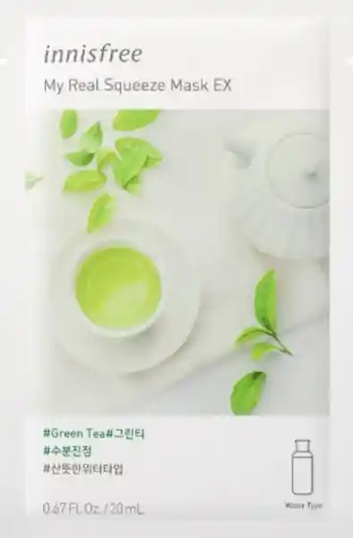 Innisfree Mascarilla My Real Squeeze Mask Ex Green Tea