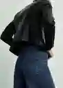 Jean Elise Tejano Oscuro Talla 40 Mujer Mango