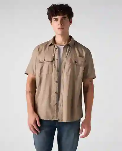 Camisa Hombre Gris Talla M 812G021_GRI160207